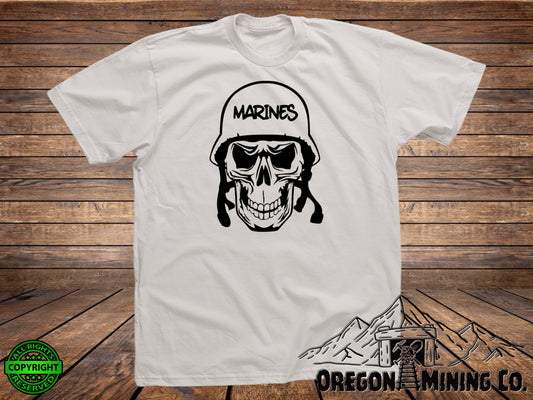 Marines Skull. SVG Digital Cut or Print files.