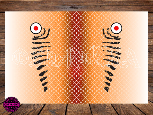 Lure Tumbler Wrap. PNG Digital Print file. #94