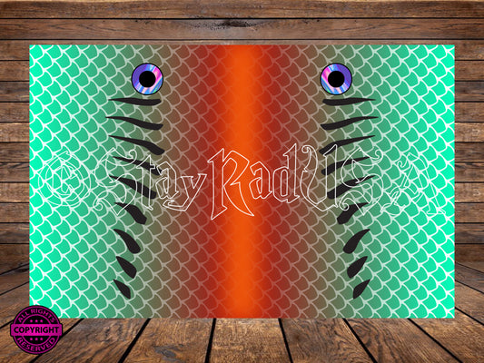 Lure Tumbler Wrap. JPG Digital Print file.