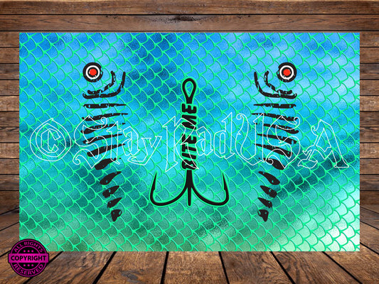 Lure Tumbler Wrap. PNG Digital Print file. #73