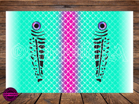 Lure Tumbler Wrap. JPG Digital Print file. #158
