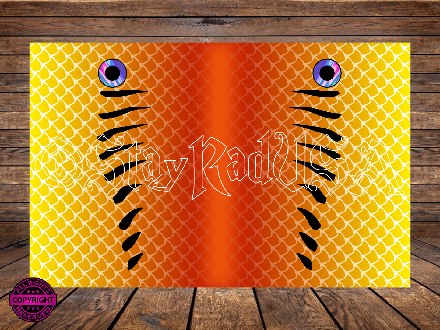 Lure Tumbler Wrap. PNG Digital Print file. #209