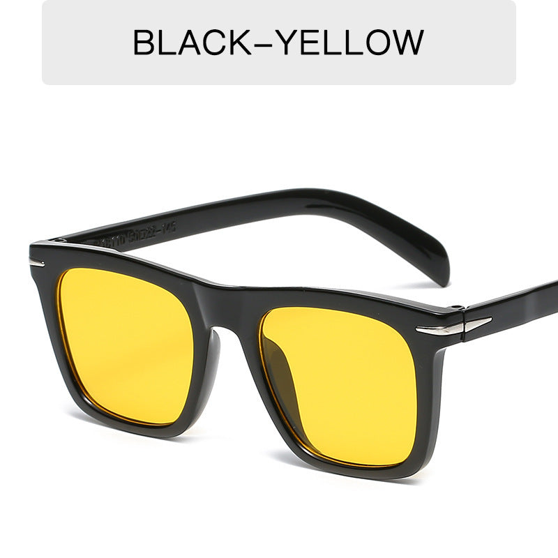 Vintage Square Frame Sunglasses