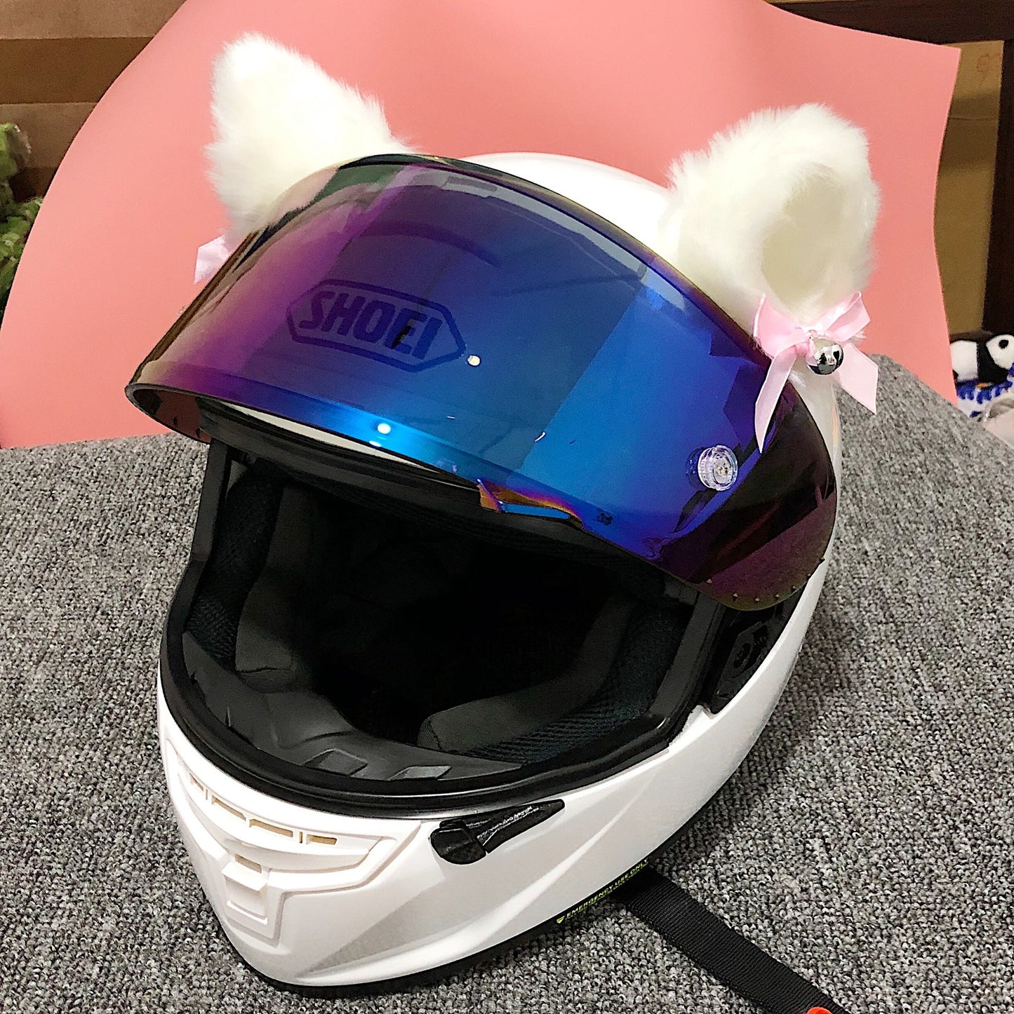 Moto Helmet Ears