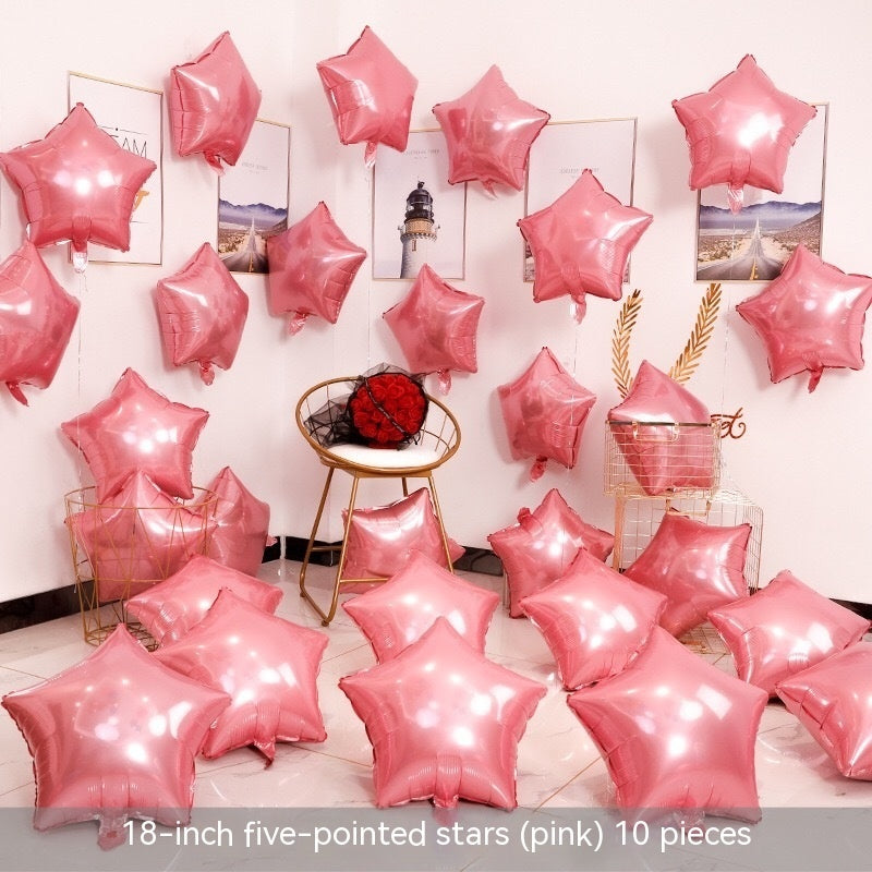 Heart-shaped Aluminum Balloon