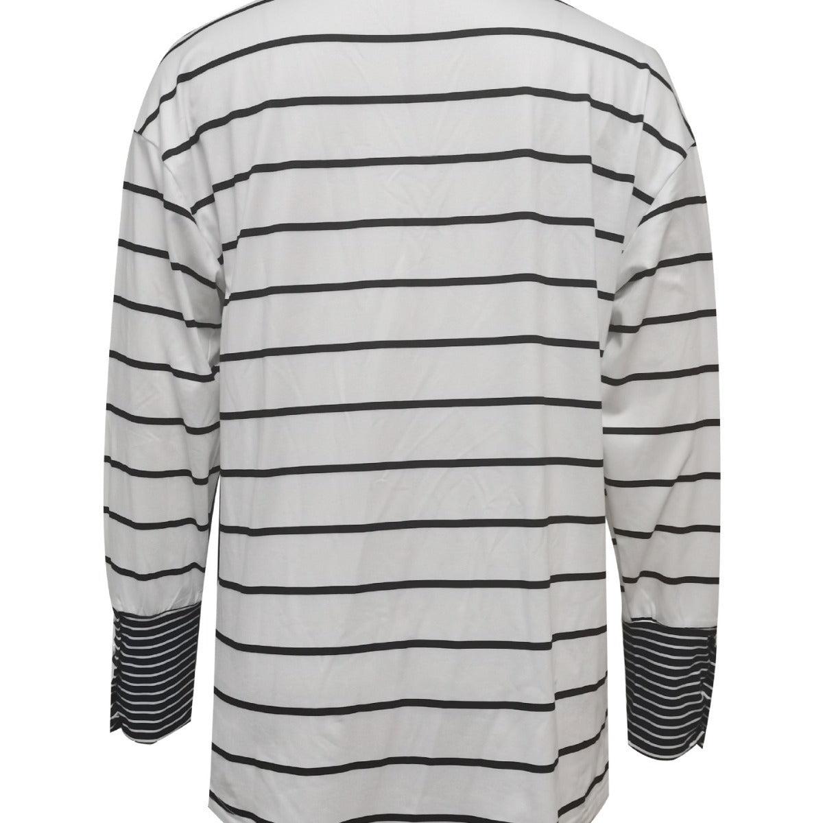 Casual Round Neck Long Sleeve Shirt