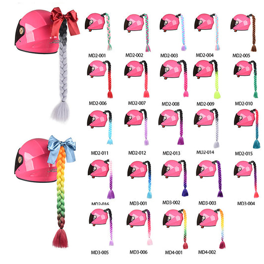 Motorcycle Helmet Decorative Braids