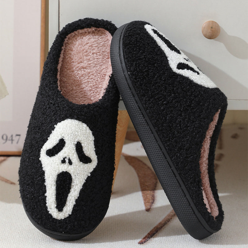Warm Winter Halloween Slippers