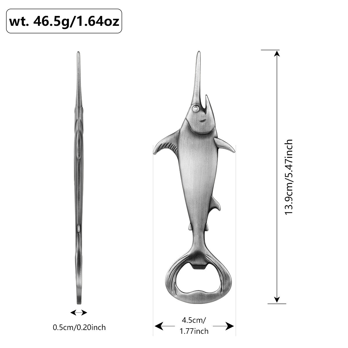 Swordfish Beer Bottle Opener