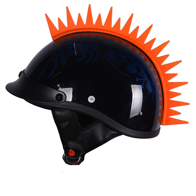 Creative Motorcycle Helmet Spike Shape Decoration
