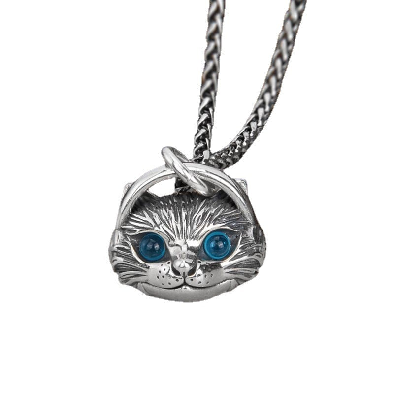 Cat Pendant Hipster Necklace