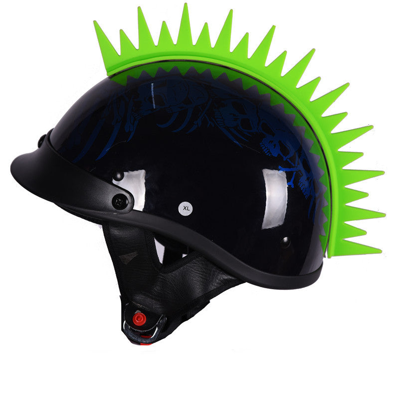 Creative Motorcycle Helmet Spike Shape Decoration