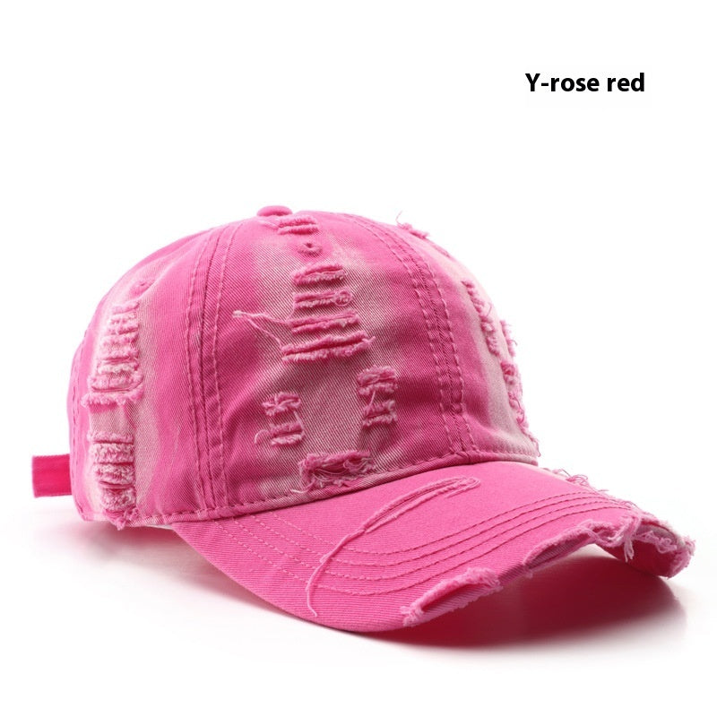 Distressed Baseball Cap