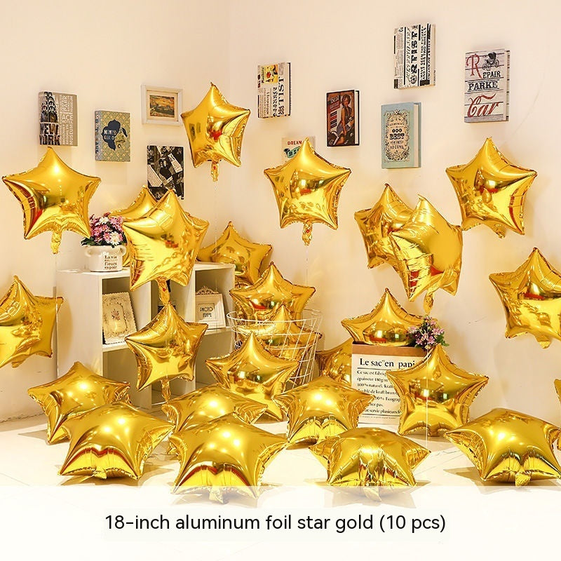 Heart-shaped Aluminum Balloon