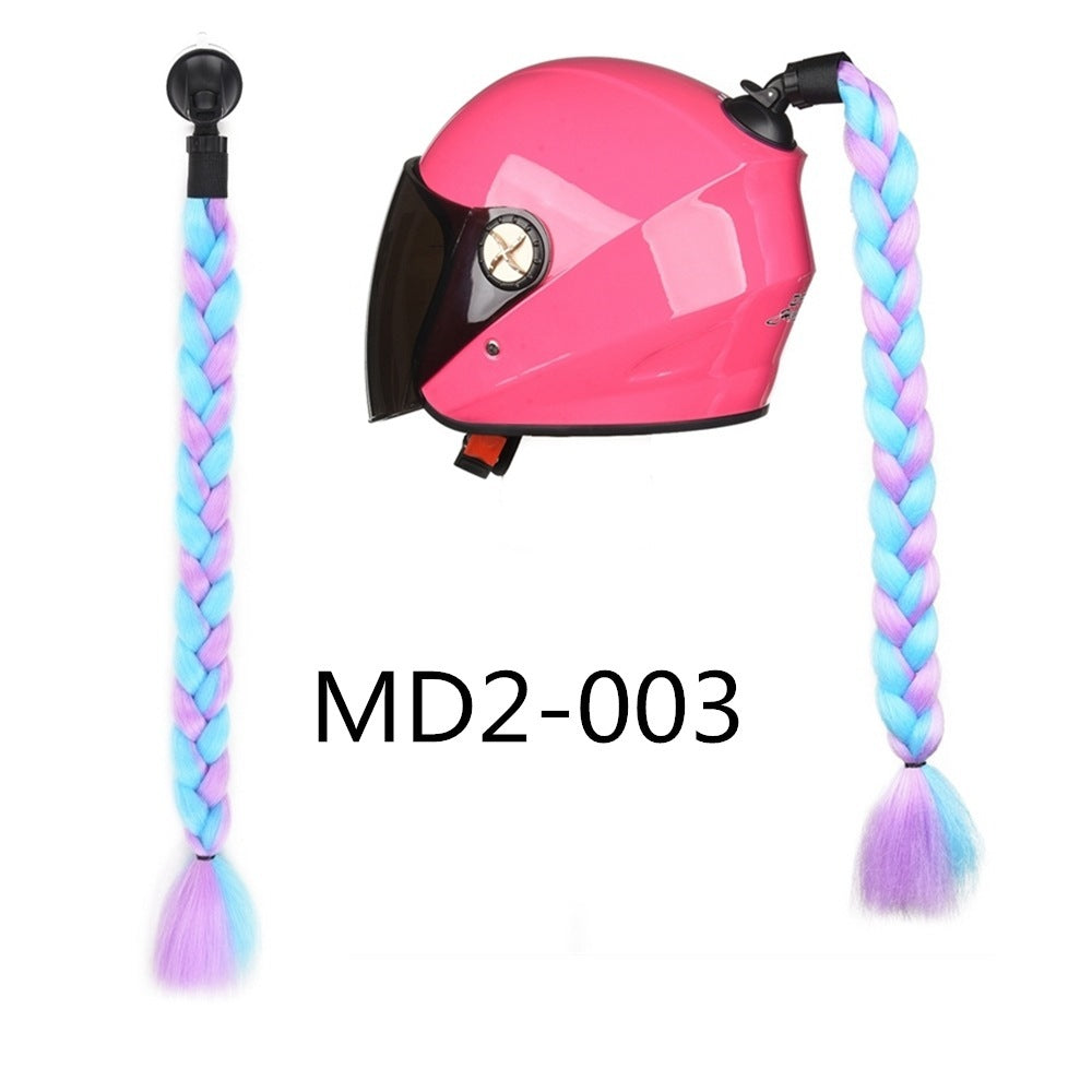 Motorcycle Helmet Decorative Braids