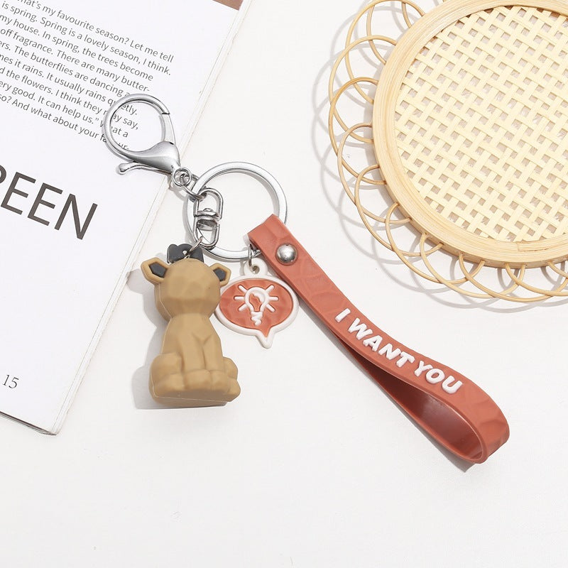 Trendy Animal Keychain