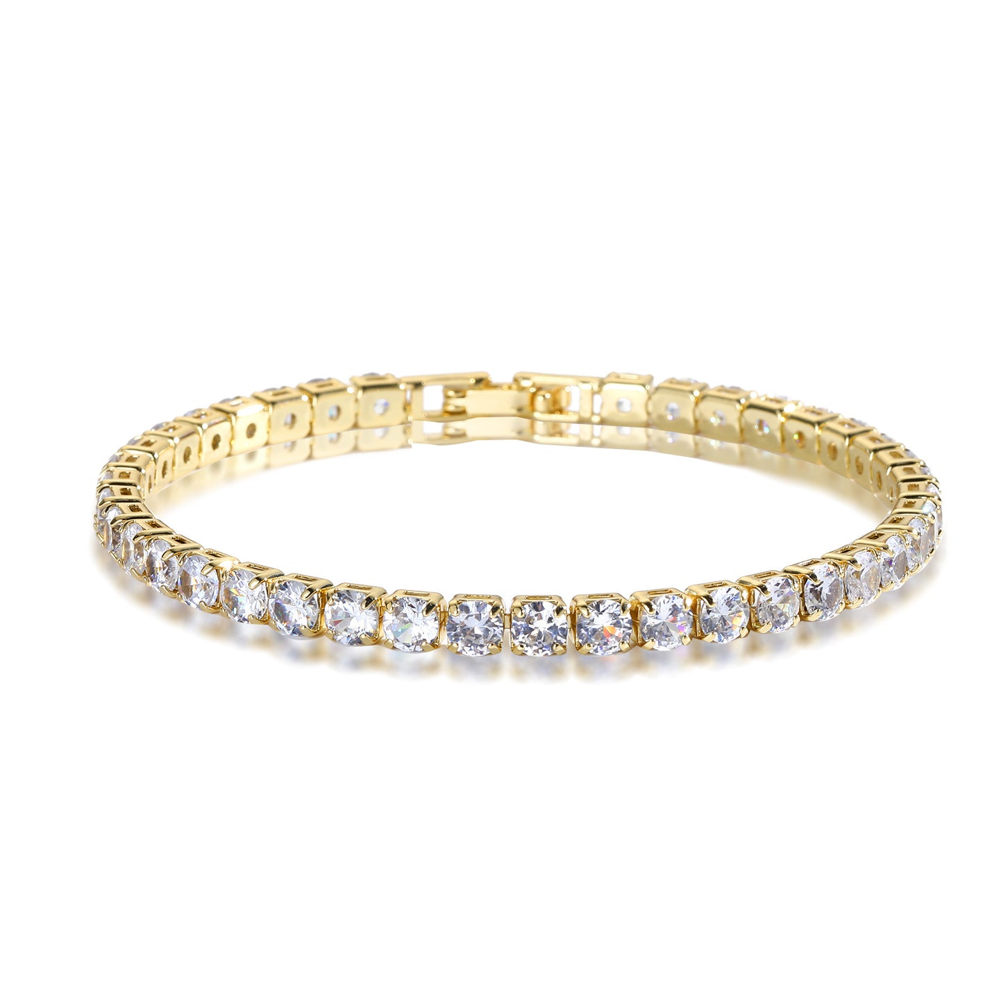 Fashion Copper Plated Geometric Bracelets