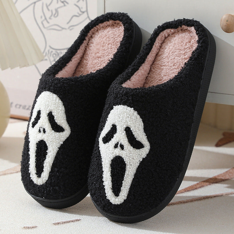Warm Winter Halloween Slippers