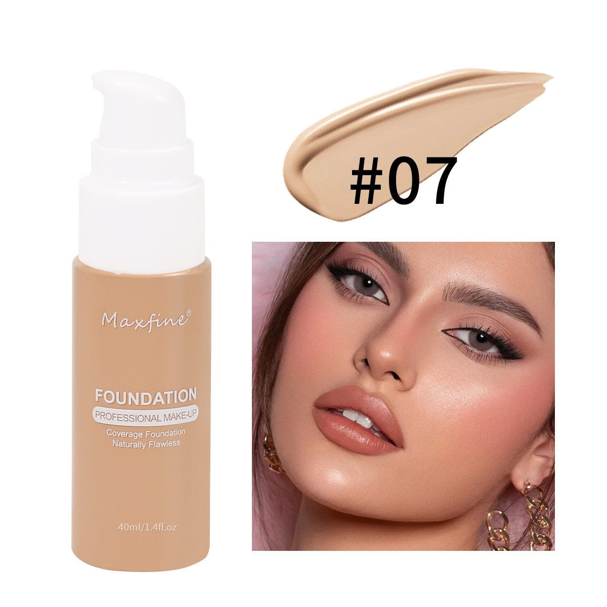 12 Color Waterproof Liquid Foundation