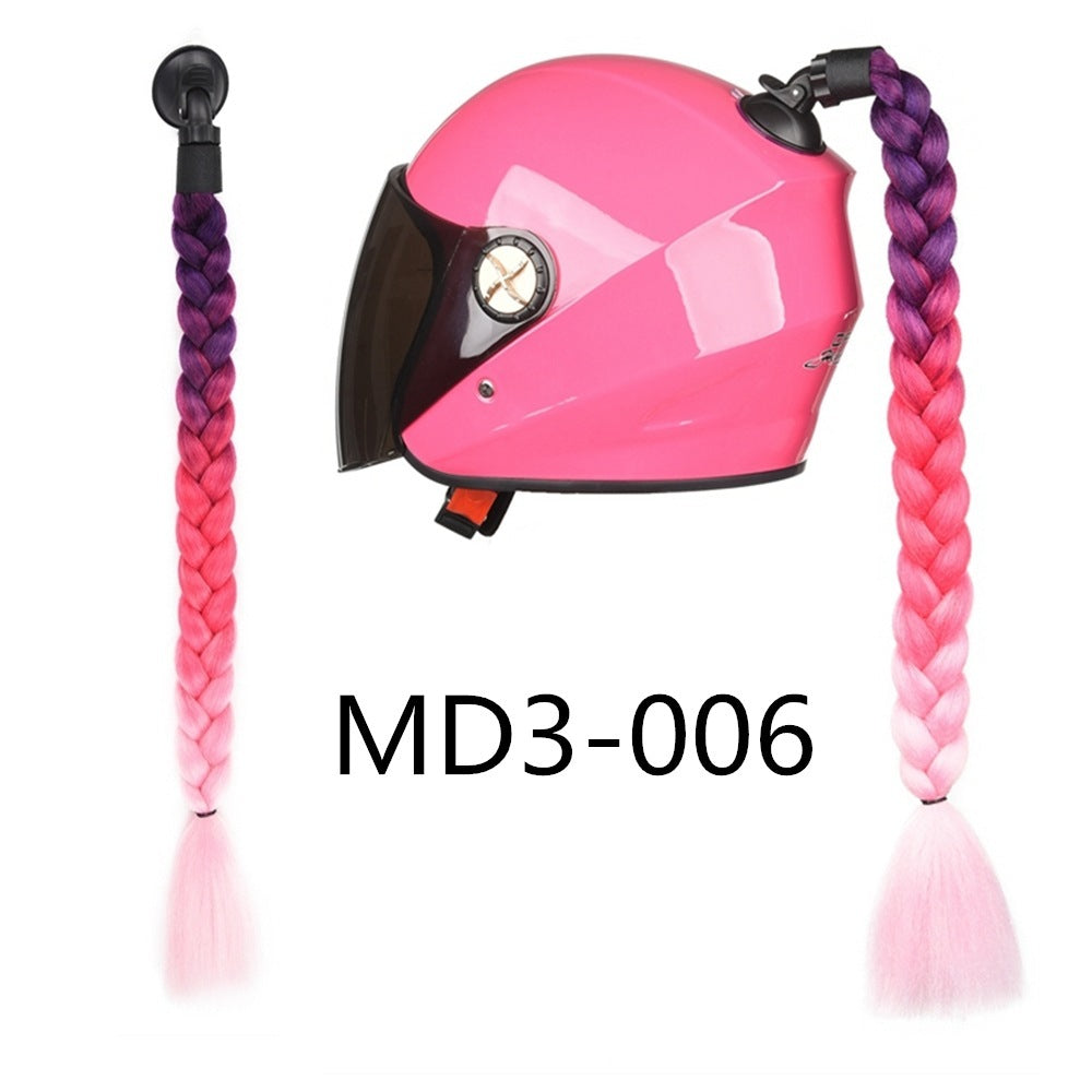 Motorcycle Helmet Decorative Braids