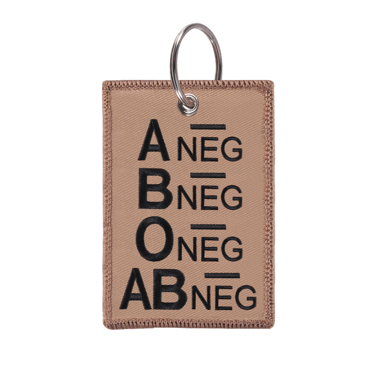 Blood Type Keychain