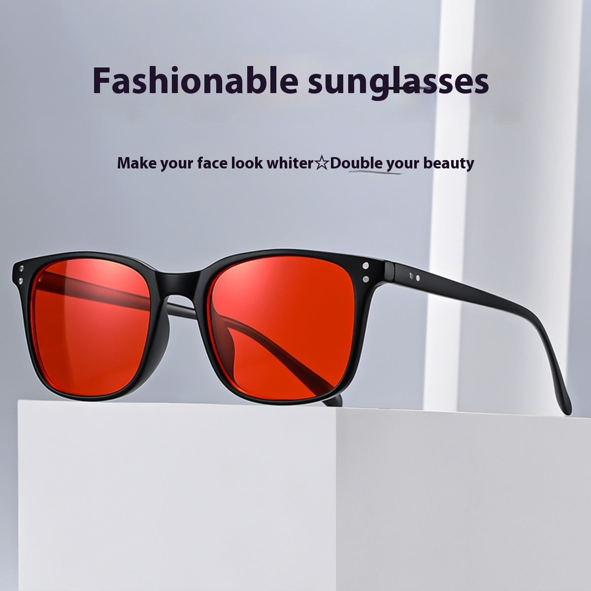 Red Tide Large Rim Sunglasses