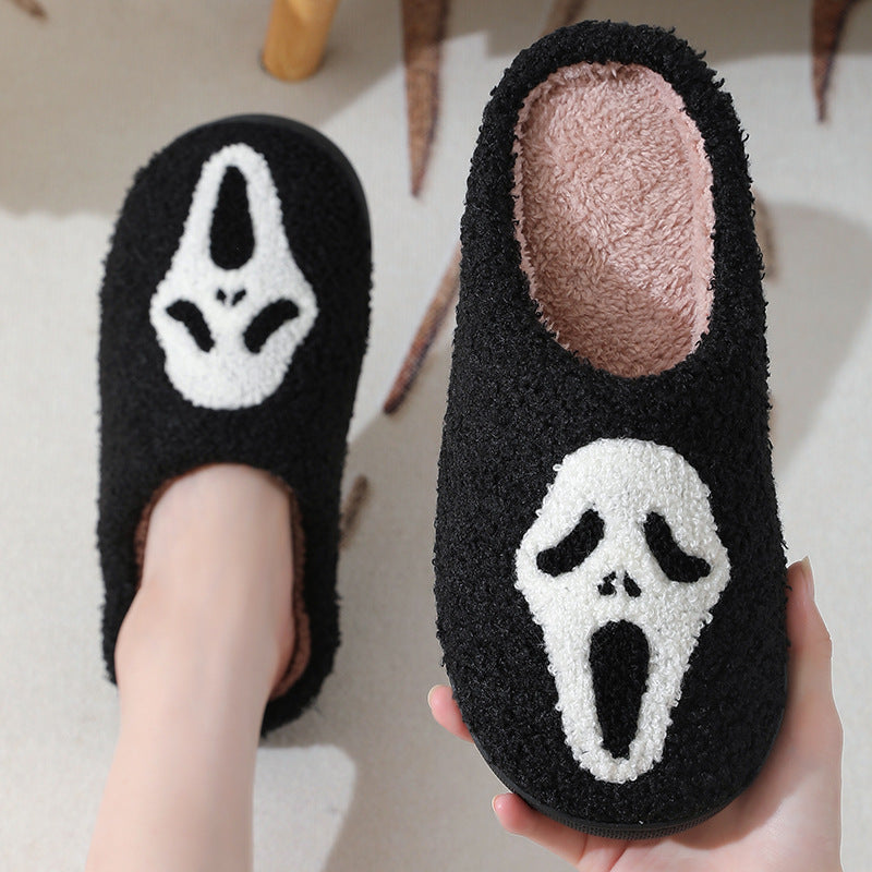 Warm Winter Halloween Slippers