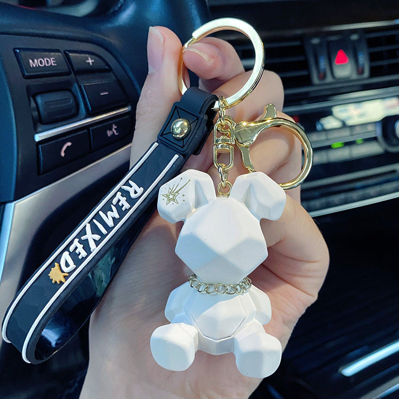 Remixed Rabbit Keychain