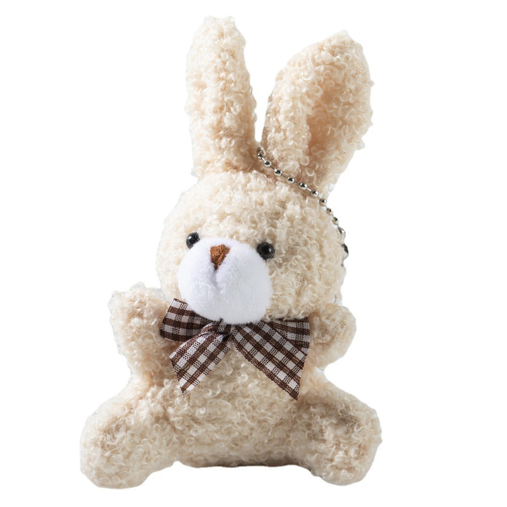 Cute Bow Tie Bunny Keychain