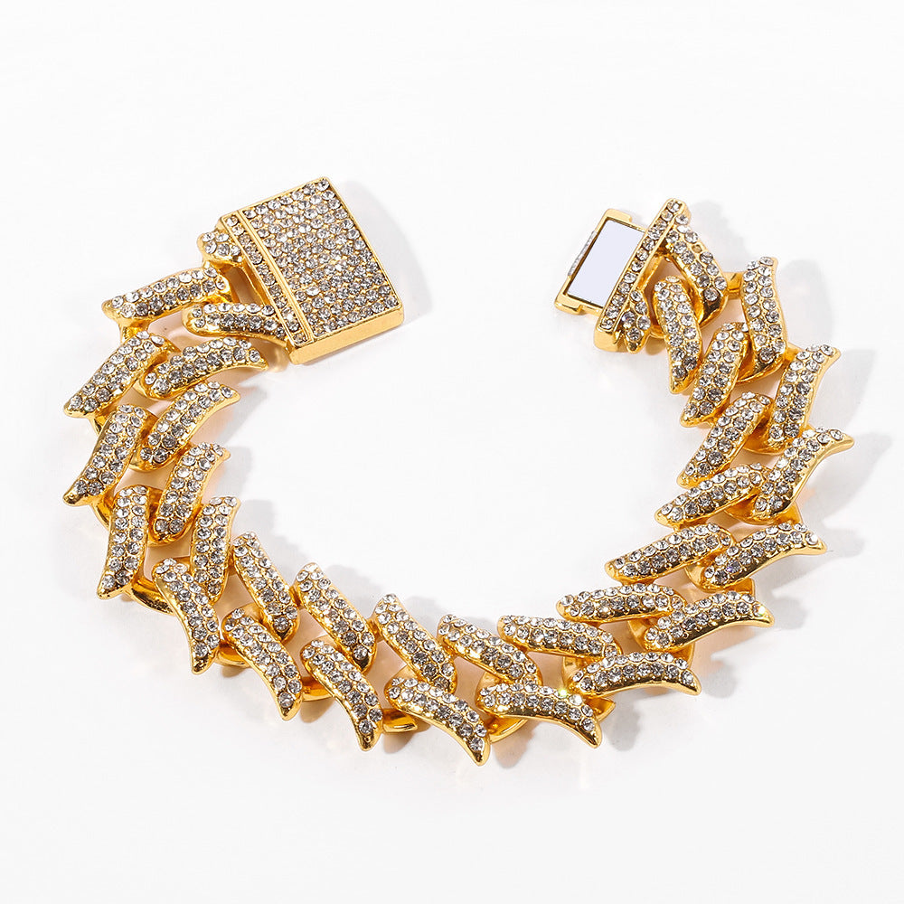 Rhombus Telescopic Chain Necklace
