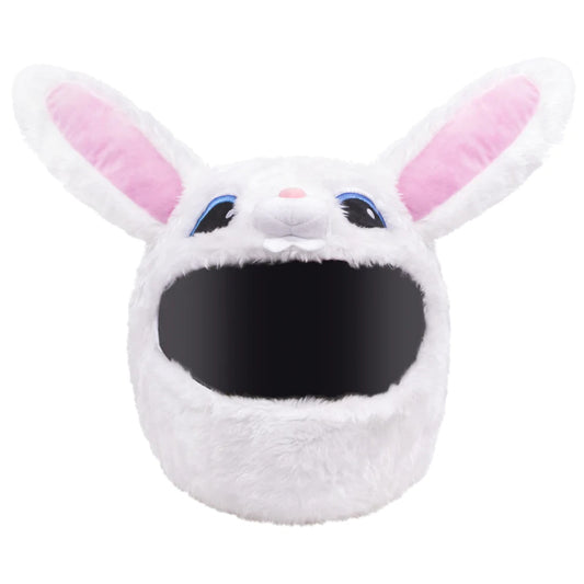 Full Helmet Cartoon Plush Helmet Cover