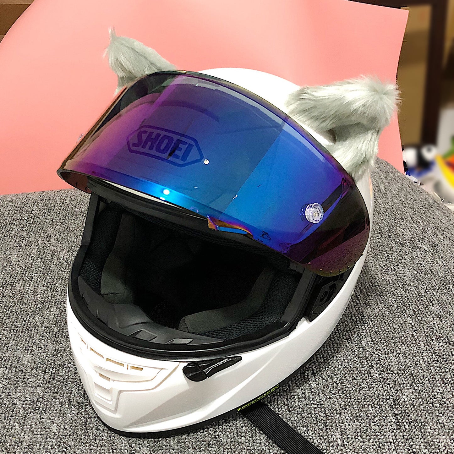 Moto Helmet Ears