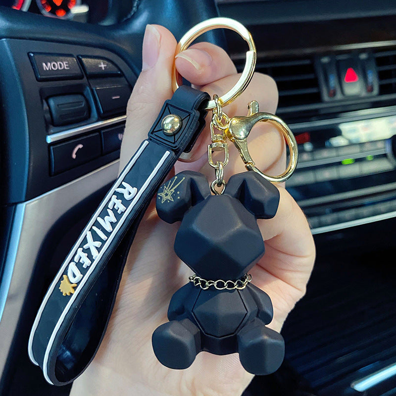 Remixed Rabbit Keychain