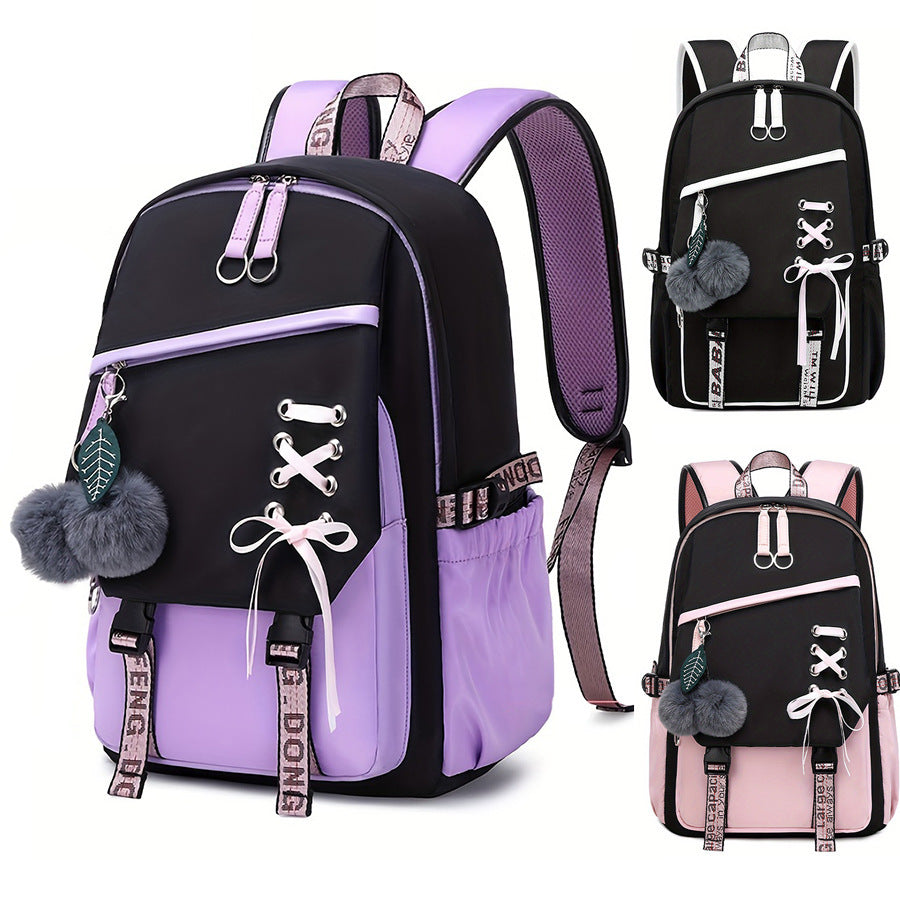 Laced Cute Girls Backpack