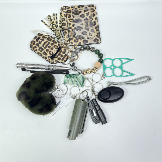 Leopard Keychain Suit