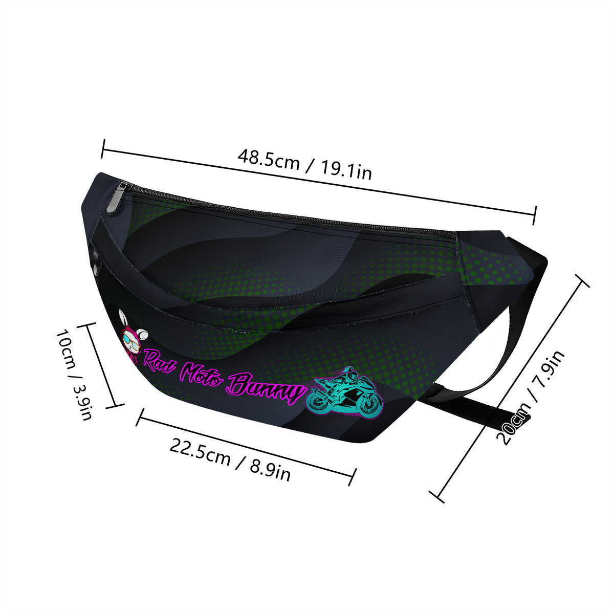 Rad Moto Bunny Large Fanny Bag