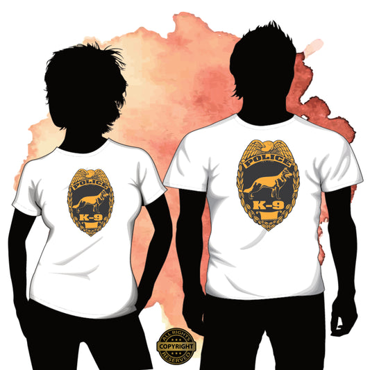 Police K-9 Badge, SVG Digital Cut or Print file.
