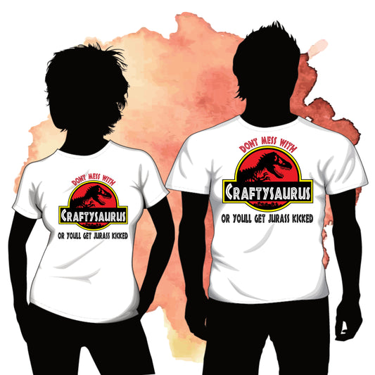 Craftysaurus, SVG Digital Cut or Print file.