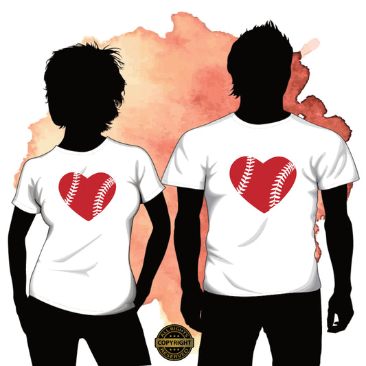 Baseball Heart, SVG Digital Cut or Print file.