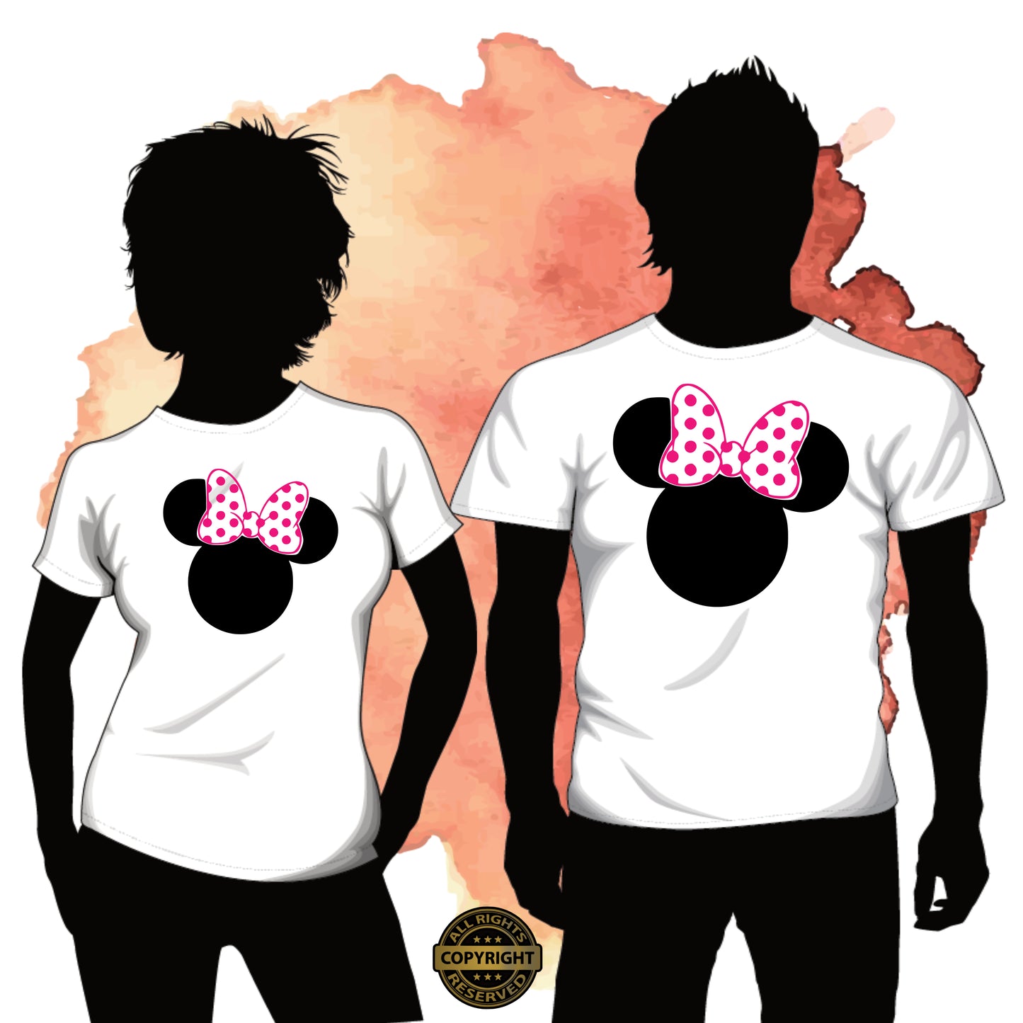 Mini Mouse, SVG Digital Cut or Print file.