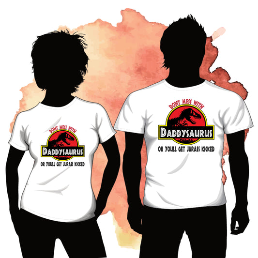 Daddysaurus, SVG Digital Cut or Print file.