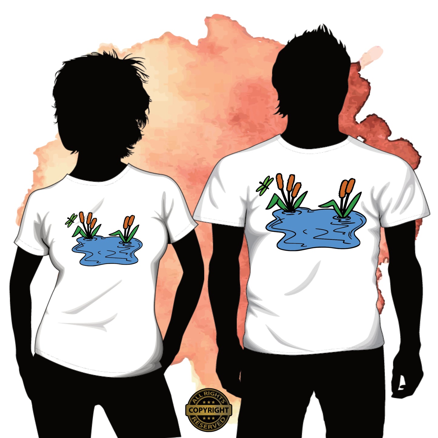 Pond, SVG Digital Cut or Print file.