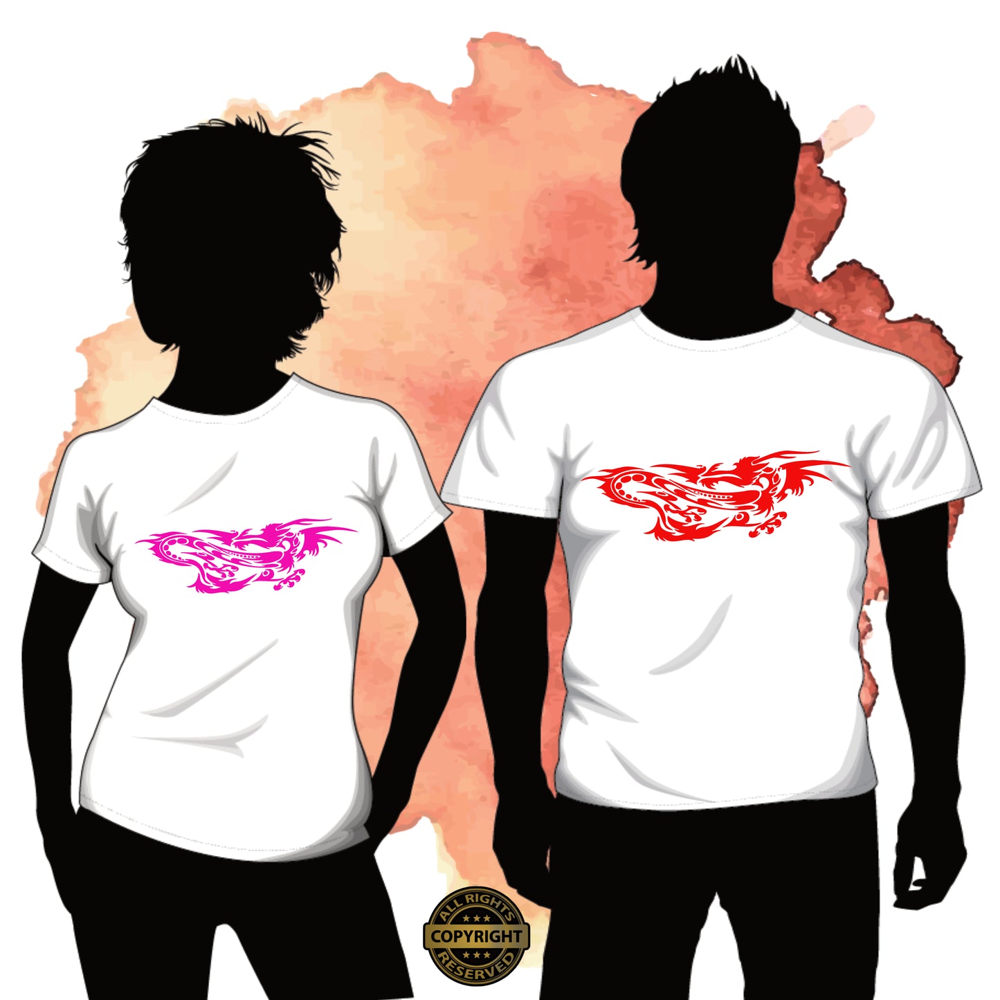 Dragon, SVG Digital Cut or Print file.