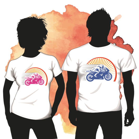 Sunny, Motorcycle Rider, SVG Digital Cut or Print file.