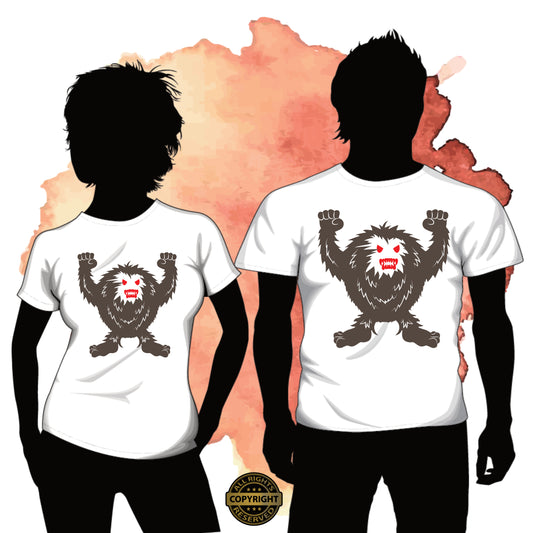 Yeti Beast, SVG Digital Cut or Print file.