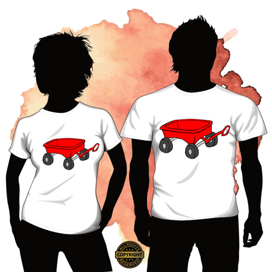 Little Red Wagon, SVG Digital Cut or Print file.