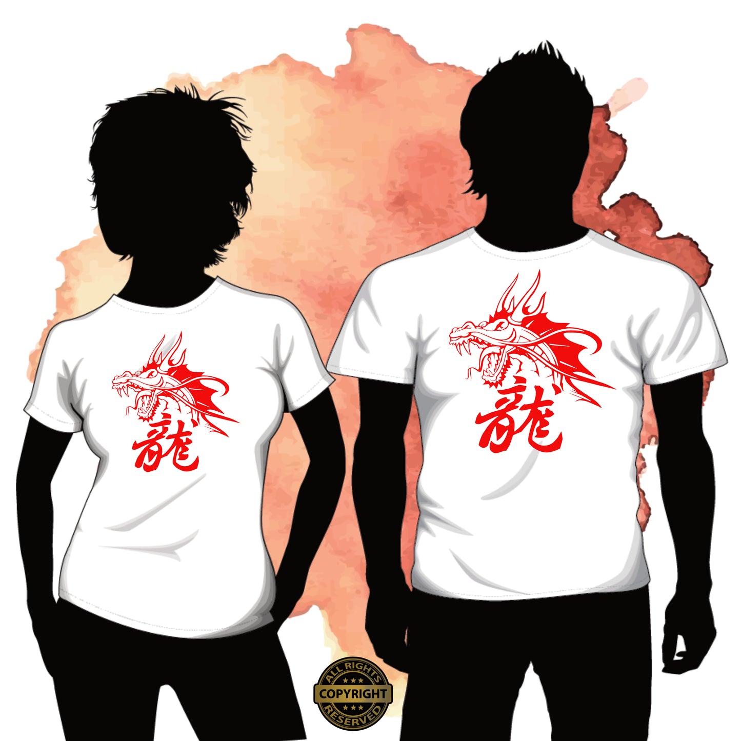 Dragon, SVG Digital Cut or Print file.