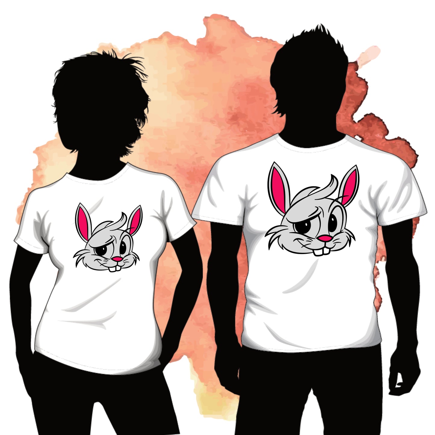 Bunny Face, SVG Digital Cut or Print file.