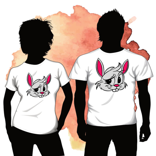 Bunny Face, SVG Digital Cut or Print file.