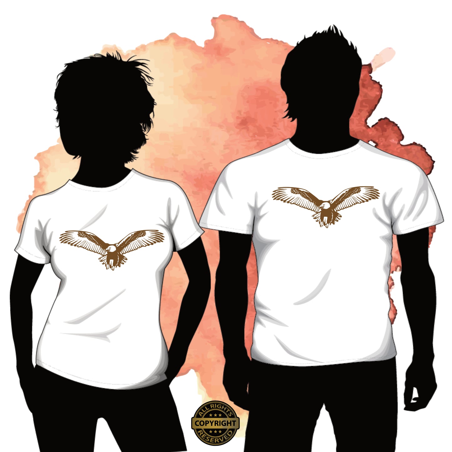 Eagle, SVG Digital Cut or Print file.